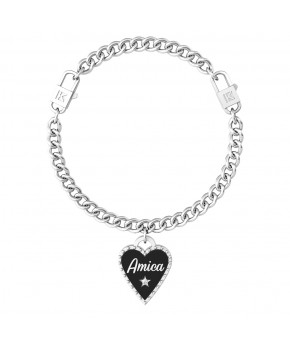 Bracciale CUORE - AMICA SEI UNICA Kidult Donna Kidult