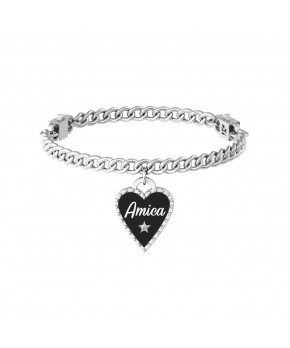 Bracciale CUORE - AMICA SEI UNICA Kidult Donna Kidult