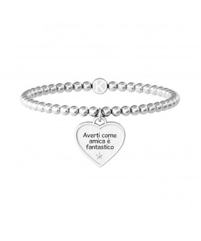 Bracciale CUORE - AMICIZIA Kidult Donna Kidult