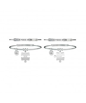 Set 2 Bracciali PUZZLE - A PIECE OF ME Kidult Donna Kidult