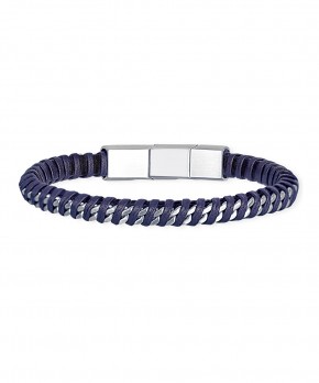 Bracciale LEATHER & CHAIN 2Jewels Uomo 2 Jewels