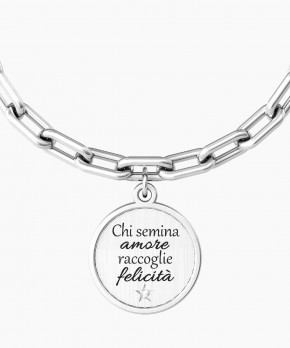 Bracciale CHI SEMINA AMORE... Kidult Donna Kidult