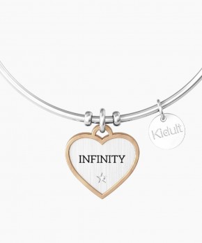 Bracciale CUORE - INFINITO Kidult Donna Kidult