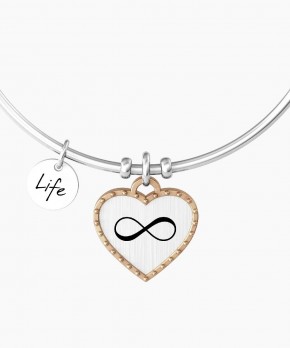 Bracciale CUORE - INFINITO Kidult Donna Kidult