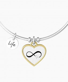 Bracciale CUORE - INFINITO Kidult Donna Kidult