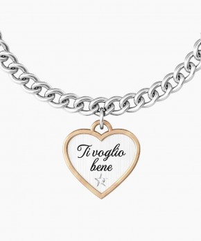 Bracciale CUORE - TI VOGLIO BENE Kidult Donna Kidult