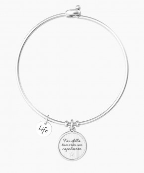 Bracciale FAI DELLA TUA VITA UN CAPOLAVORO Kidult Donna Kidult