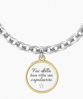 Bracciale FAI DELLA TUA VITA UN CAPOLAVORO Kidult Donna Kidult