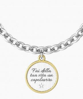 Bracciale FAI DELLA TUA VITA UN CAPOLAVORO Kidult Donna Kidult