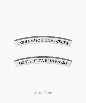 Bracciale OGNI PASSO È UNA SCELTA Kidult Uomo Kidult