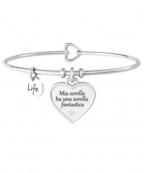 Bracciale CUORE - SORELLA FANTASTICA Kidult Donna Kidult