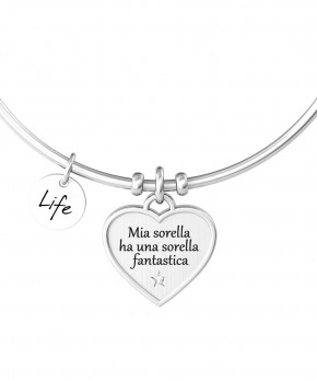 Bracciale CUORE - SORELLA FANTASTICA Kidult Donna Kidult