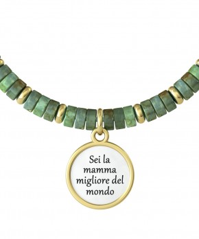 Bracciale CUORE - MAMMA MIGLIORE DEL MONDO Kidult Donna Kidult