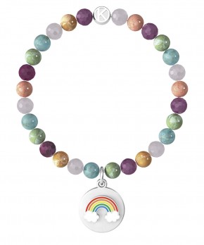 Bracciale ARCOBALENO - THINK POSITIVE Kidult Donna Kidult