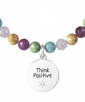 Bracciale ARCOBALENO - THINK POSITIVE Kidult Donna Kidult