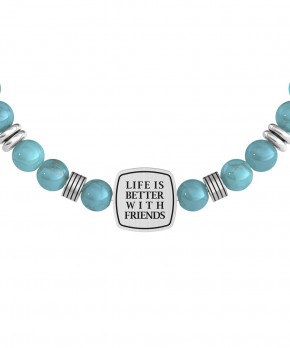 Bracciale LIFE IS BETTER WITH FRIENDS Kidult Uomo Kidult