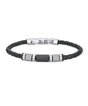 Bracciale BLACK FIBER 2Jewels Uomo 2 Jewels