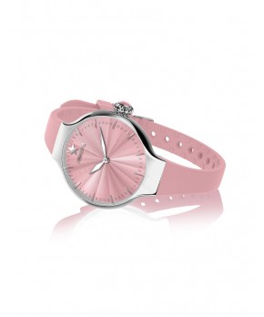 Orologio NOUVEAU CHÉRIE SLIDING ROSA QUARZO Hoops Donna Hoops