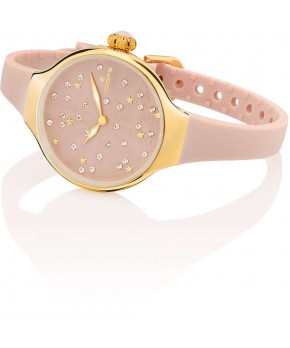 Orologio NOUVEAU CHÉRIE SLIDING STAR GOLD BEIGE Hoops Donna Hoops