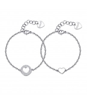 Set 2 Bracciali ME+YOU S’Agapõ Donna S'Agapõ