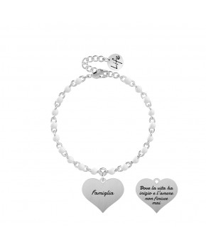 Bracciale CUORE - FAMIGLIA Kidult Donna Kidult