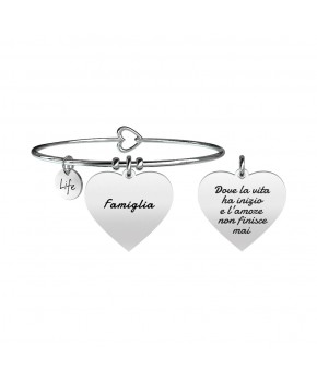 Bracciale CUORE - FAMIGLIA Kidult Donna Kidult