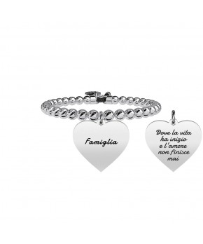 Bracciale CUORE - FAMIGLIA Kidult Donna Kidult