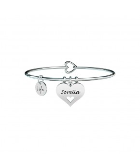 Bracciale CUORE - SORELLA Kidult Donna Kidult