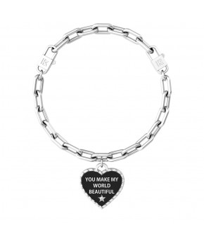 Bracciale LOVE - You Make My World Beautiful Kidult Donna Kidult