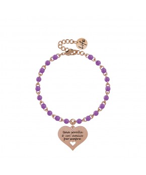 Bracciale CUORE - SORELLA Kidult Donna Kidult