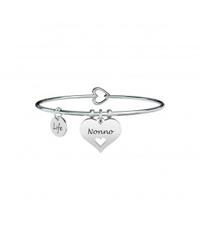 Bracciale CUORE - NONNO Kidult Donna Kidult