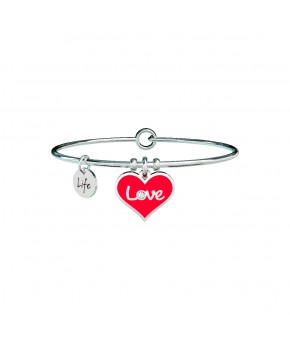 Bracciale CUORE ROSSO - Love Kidult Donna Kidult