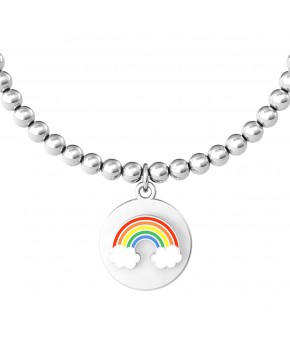 Bracciale ARCOBALENO - THINK POSITIVE Kidult Donna Kidult