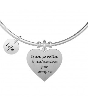 Bracciale CUORE - SORELLA Kidult Donna Kidult