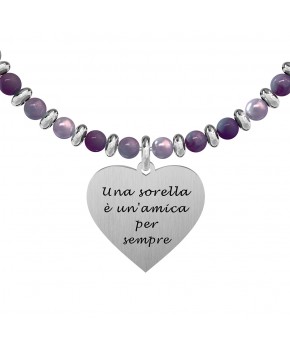 Bracciale CUORE - SORELLA Kidult Donna Kidult