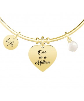 Bracciale CUORE - ONE IN A MILLION Kidult Donna Kidult