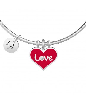 Bracciale CUORE ROSSO - Love Kidult Donna Kidult