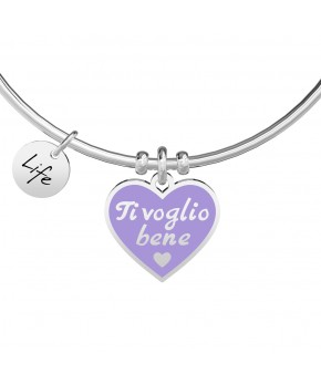 Bracciale CUORE - TI VOGLIO BENE Kidult Donna Kidult