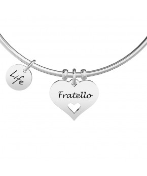 Bracciale CUORE - FRATELLO Kidult Donna Kidult