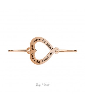 Bracciale CUORE - COME SORELLE Kidult Donna Kidult