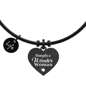 Bracciale CUORE - SIMPLY A WONDER WOMAN Kidult Donna Kidult