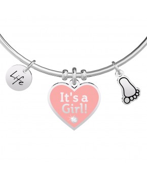 Bracciale CUORE - IT'S A GIRL Kidult Donna Kidult