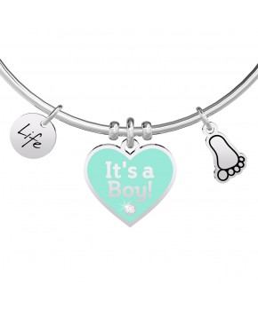 Bracciale CUORE - IT'S A BOY Kidult Donna Kidult