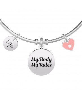 Bracciale MY BODY MY RULES Kidult Donna Kidult