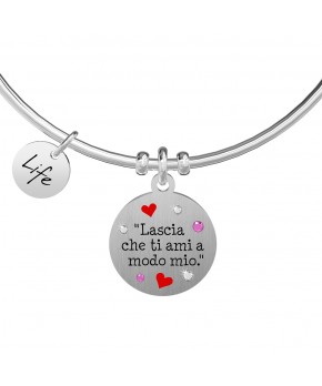 Bracciale LASCIA CHE TI AMI ... Kidult Donna Kidult