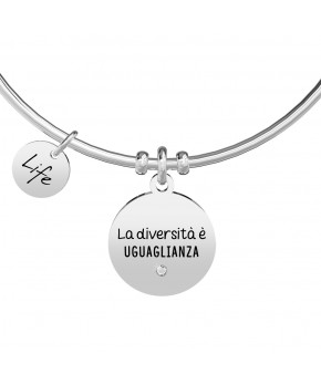 Bracciale LA DIVERSITÀ È UGUAGLIANZA Kidult Donna Kidult