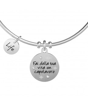 Bracciale FAI DELLA TUA VITA UN CAPOLAVORO Kidult Donna Kidult