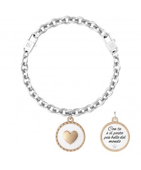 Bracciale CON TE È IL POSTO PIÙ BELLO DEL MONDO Kidult Donna Kidult