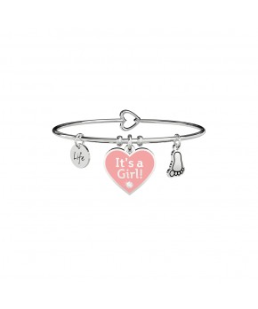 Bracciale CUORE - IT'S A GIRL Kidult Donna Kidult