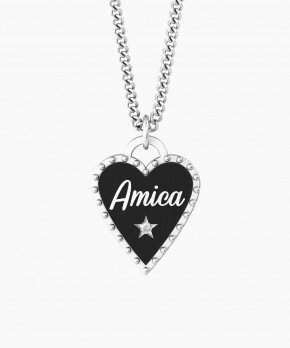 Collana CUORE - AMICA SEI UNICA Kidult Donna Kidult